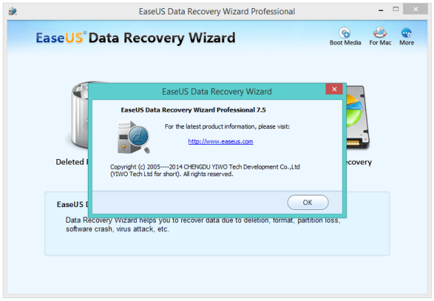 Create bootable media of easeus data recovery wizard for mac 11.0